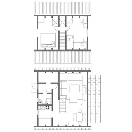 Ferienwohnpark Nurdachhaus Typ 8 *